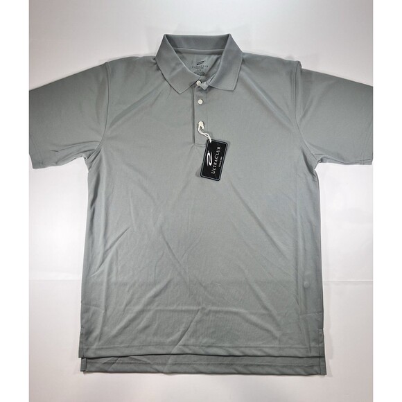 Ultra Club Cool & Dry Performance Mens Sz  Large  Golf Polo Shirt NWT - Picture 1 of 7